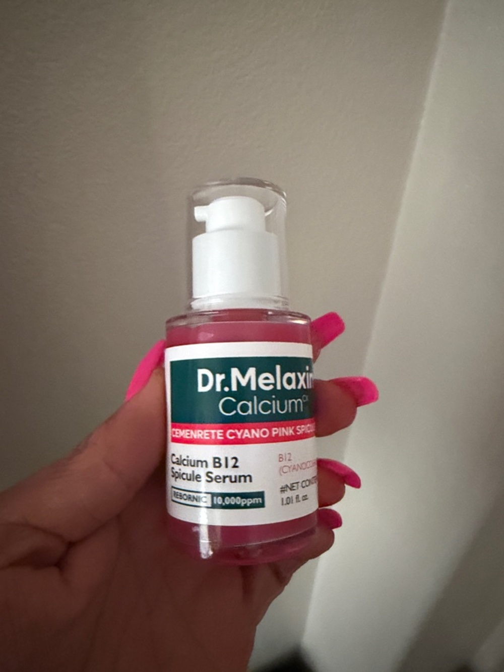 Calcium B12 Spicule Serum - Pink